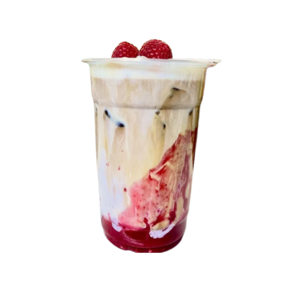 Viral Raspberry Danish Latte Recipe