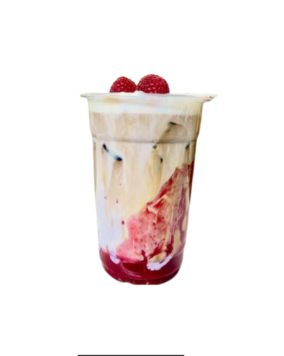 Viral Raspberry Danish Latte Recipe
