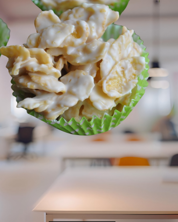 White Chocolate Cornflake Cake Recipe