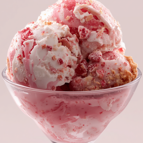 Rhubarb Crumble Ice Cream Recipe