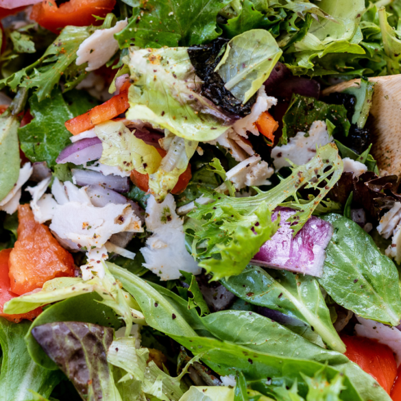 Greek Salad Recipe with Lettuce
