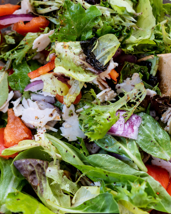 Greek Salad Recipe with Lettuce