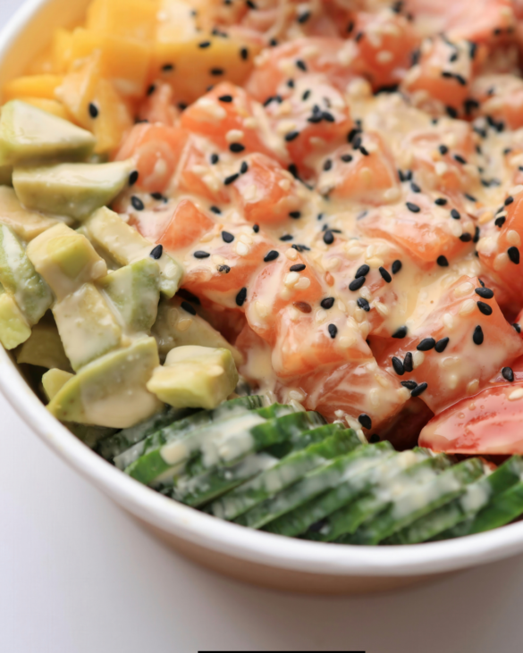 Salmon Salad Bowl